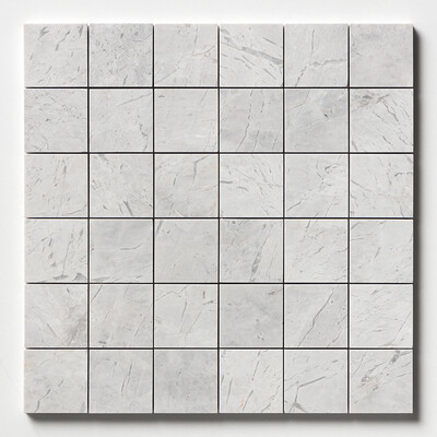 Avalanche Honed 2x2 Marble Mosaic 12x12