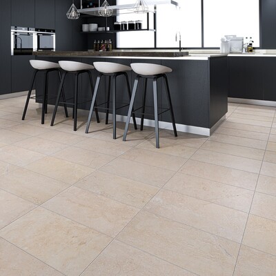 Crema Perla Honed Marble Tile 12×24 (TL18238)